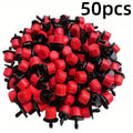 50-Pack Adjustable Garden Drippers – 8-Hole Micro Sprinkler Nozzles Drip Irrigation Nozzles Axl 50pcs