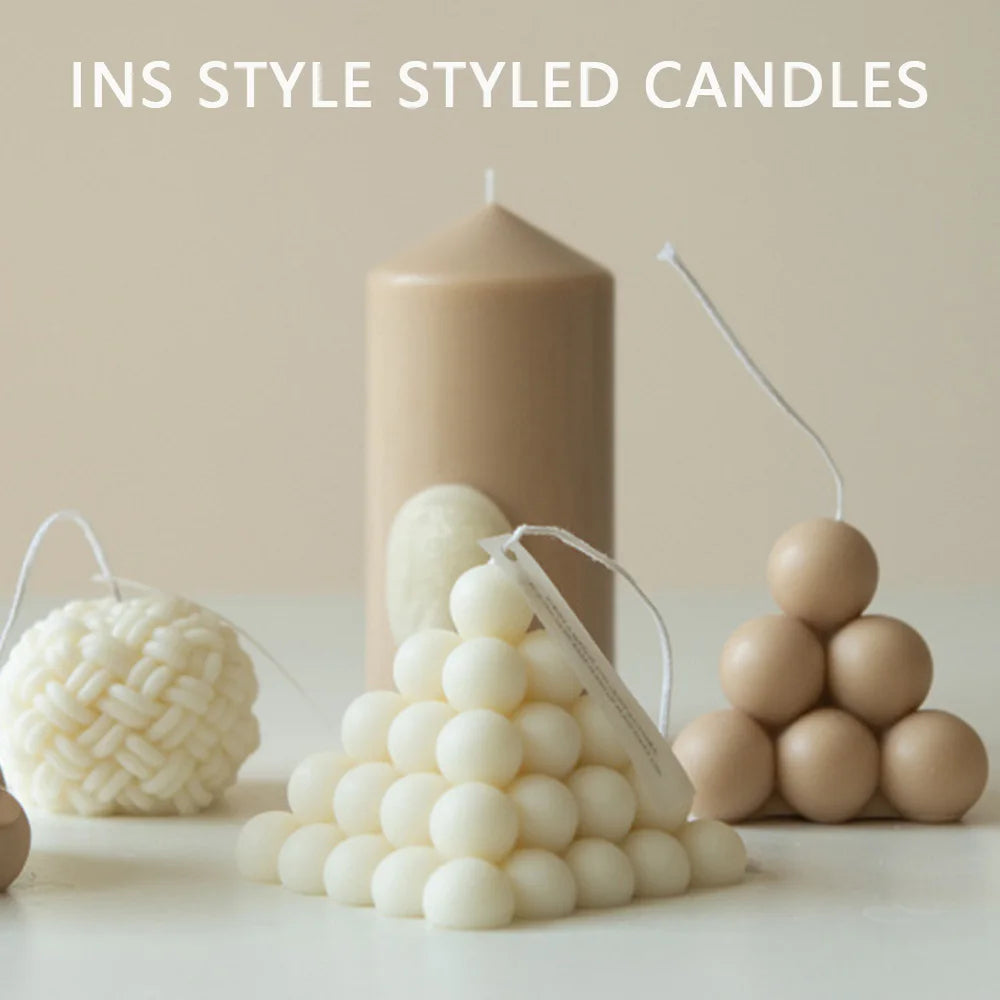 Handmade Soy Wax Scented Candles – Geometric Home Décor Gift Scented Candle Axl