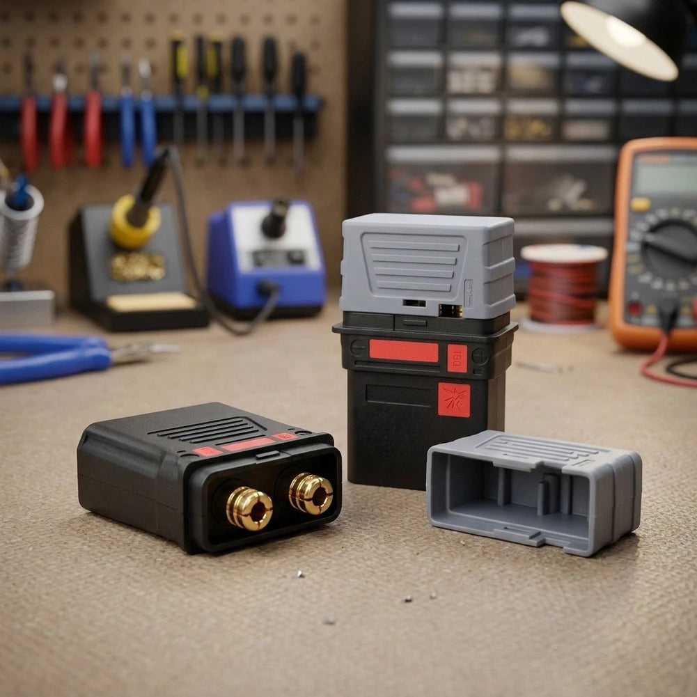 QS10P-L Anti-Spark Connector Pair – High Current RC & Battery Anti-Spark Connector Axl China Mainland