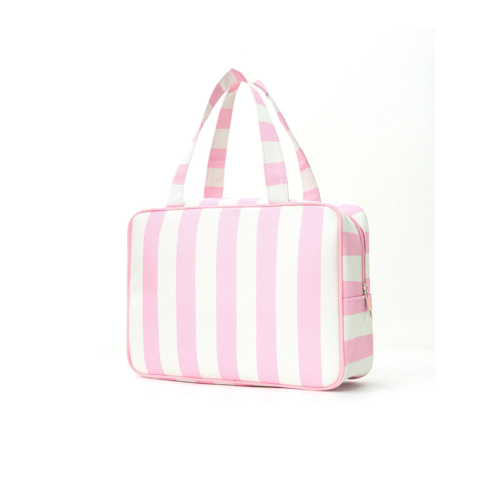 Large Capacity Travel Cosmetic Bag – Elegant Polyester Organizer Travel Cosmetic Bag Axl