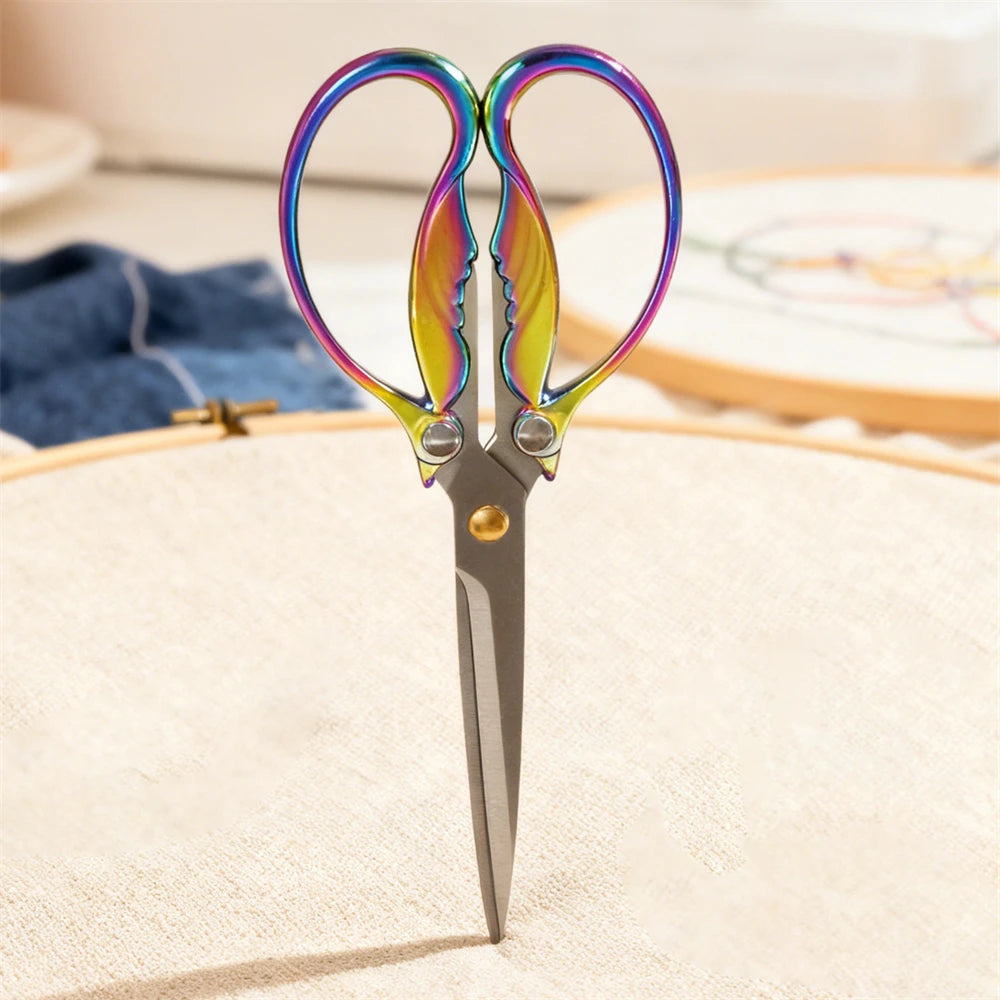 Retro Sewing Scissors – Stainless Steel Embroidery Shears Sewing Scissors Axl Scissors-Color