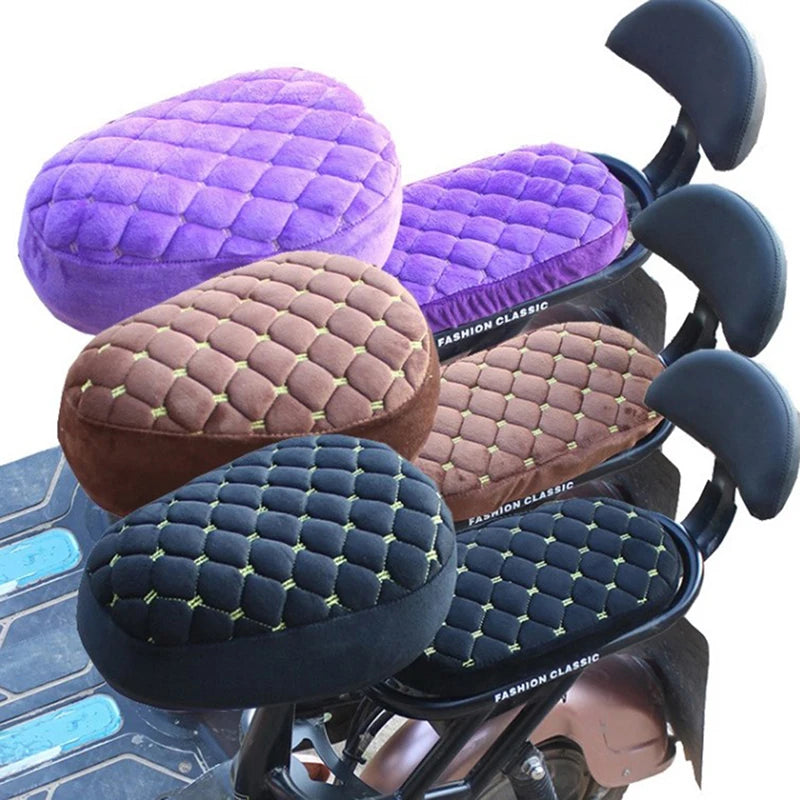 Universal Thickened Bicycle Seat Cover – Flannel, 3 Colors Bicycle Seat Cover Axl
