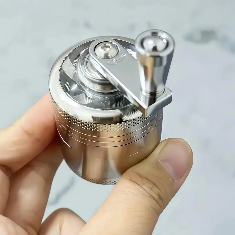 40mm Hand Crank Spice Grinder – Manual Mill for Nutmeg & Salt Manual Spice Grinder Axl