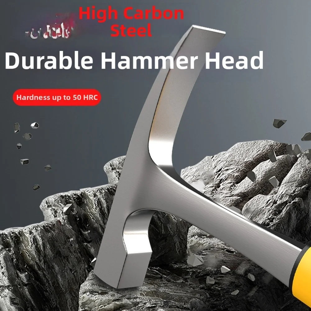 Geological Rock Hammer – Anti-Slip Shock-Absorbing Handle Geological Rock Hammer Axl