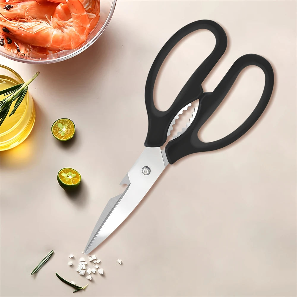 Multipurpose Kitchen Scissors – Ergonomic BBQ Food Shears Kitchen Scissors Axl