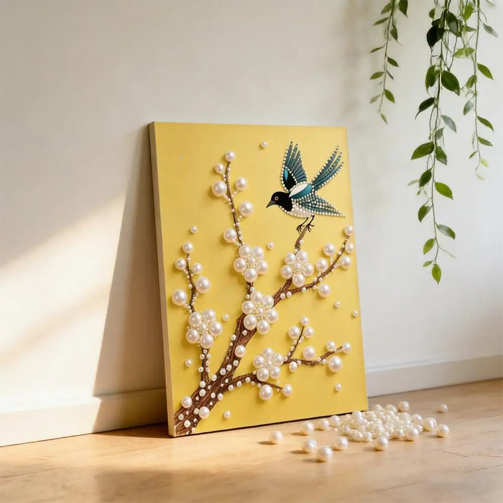 DIY Pearl Gem Painting Kit – Floral Art for Adults 20×30cm DIY Gem Painting Kit Axl