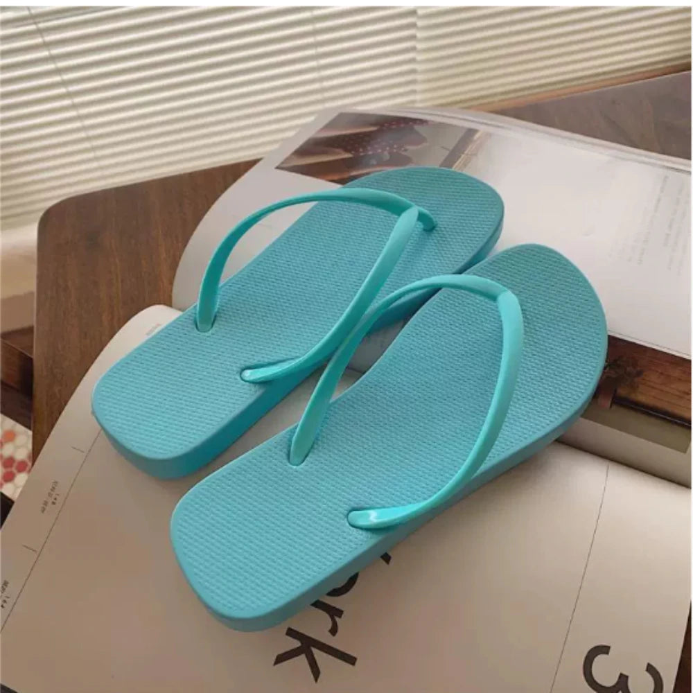 Women's Lightweight EVA Flip-Flops – Non-Slip Casual Slippers Flip-Flop Slippers Axl SKY BLUE 40