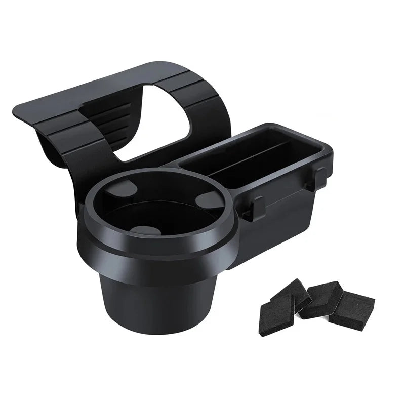 4-in-1 Car Door Window Hanging Storage Rack & Cup Holder Car Door Organizer Axl