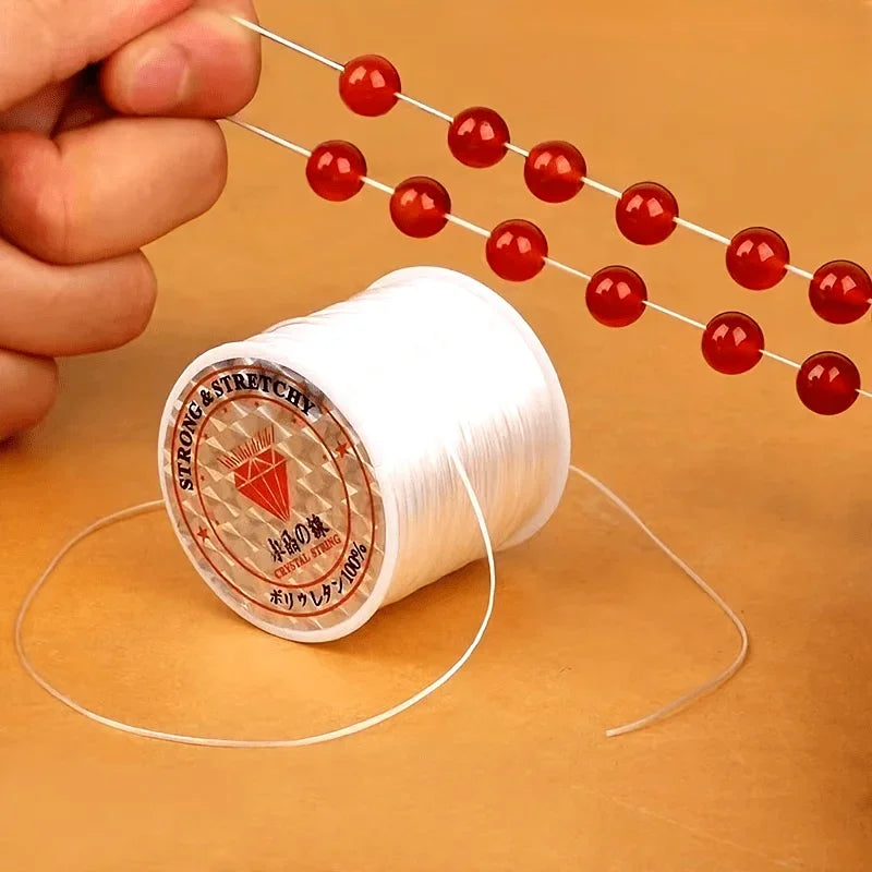 Elastic Beading Cord 1968" – DIY Jewelry & Bracelet String Beading Cord Axl