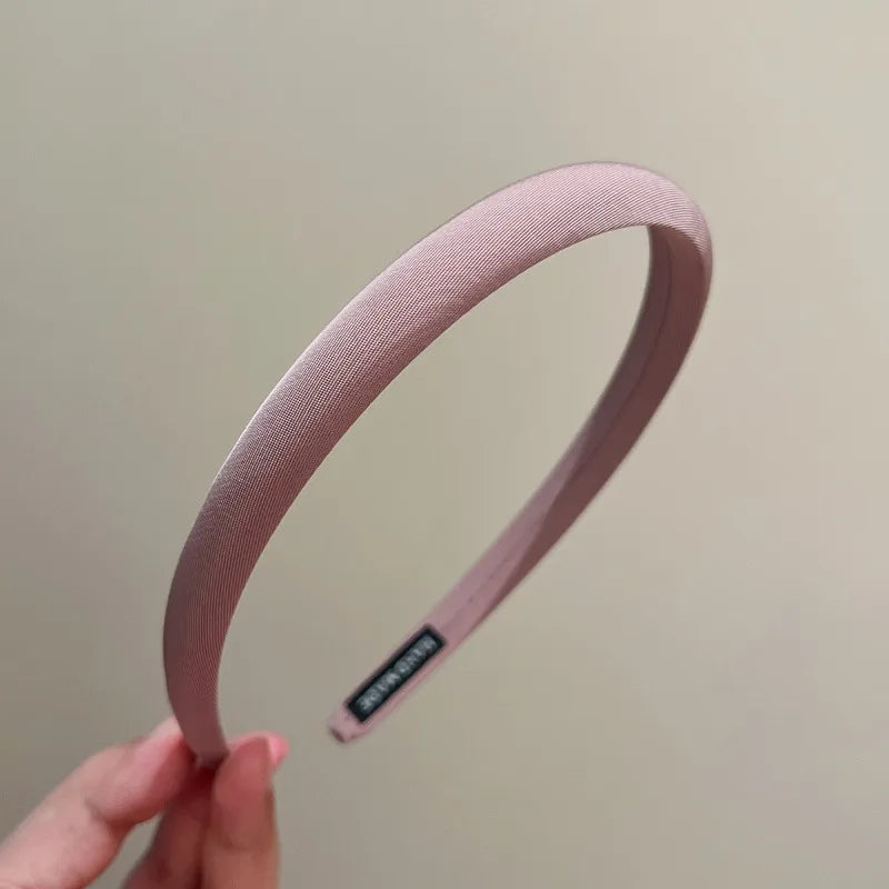 Korean Retro Headbands – Thin Solid Hair Hoops for Women Hair Headband Axl