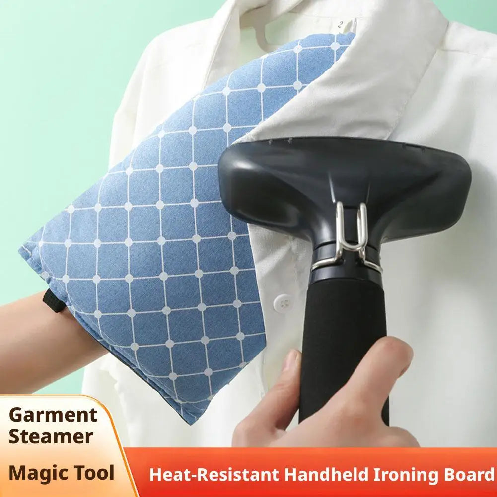 Handheld Ironing Pad Glove – Heat-Resistant Steamer Mitt Ironing Pad Glove Axl