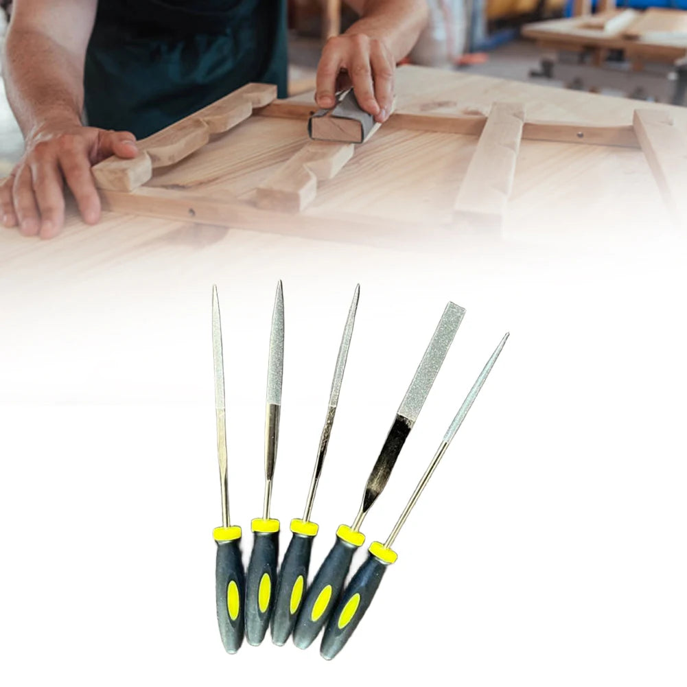 Emery Needle File Set – Metal, Wood & Jewelry Filing Tool Needle File Set Axl