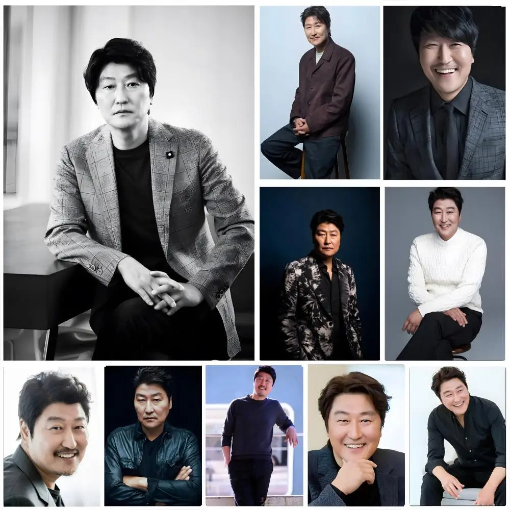 Song Kang-ho HD Art Poster | Waterproof Sticky Wall Decor Wall Art Poster Axl