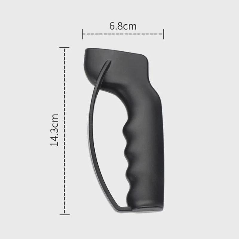Manual Knife Sharpener – Tungsten Carbide Kitchen Blade Tool Knife Sharpener Axl Black onesize