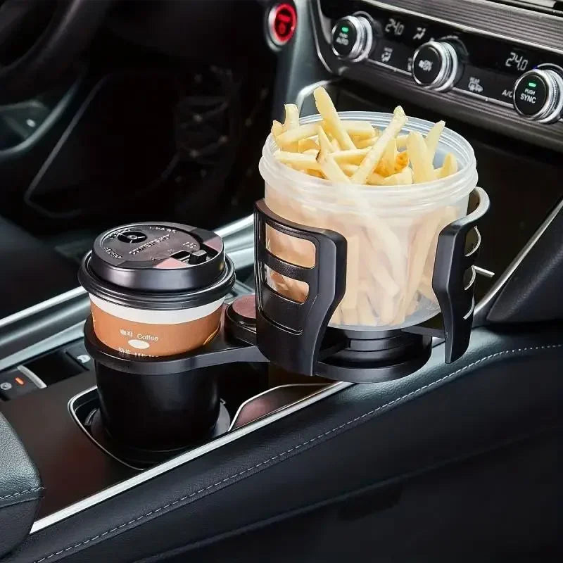 Car Cup Holder Expander – Dual Cup, Phone & Organizer Adapter Car Cup Holder Organizer Axl