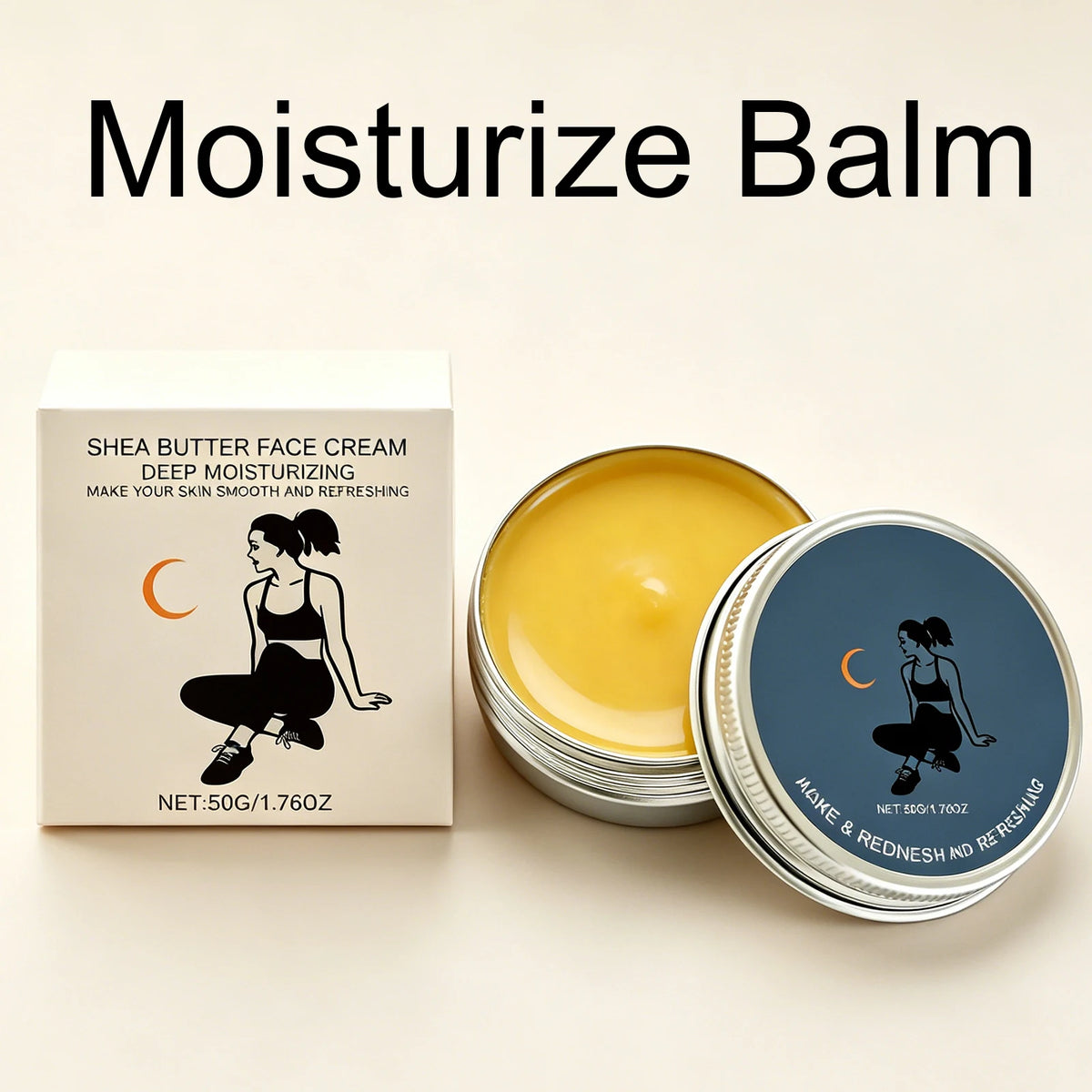 6-in-1 Face Balm Cream – Oil Control, Pores & Glow 50g Face Moisturizer Cream Axl