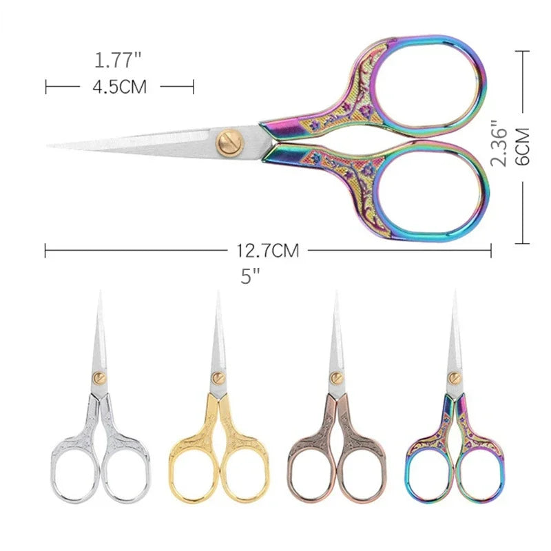 Vintage Stainless Steel Craft Scissors – Sewing & Embroidery Craft Scissors Axl