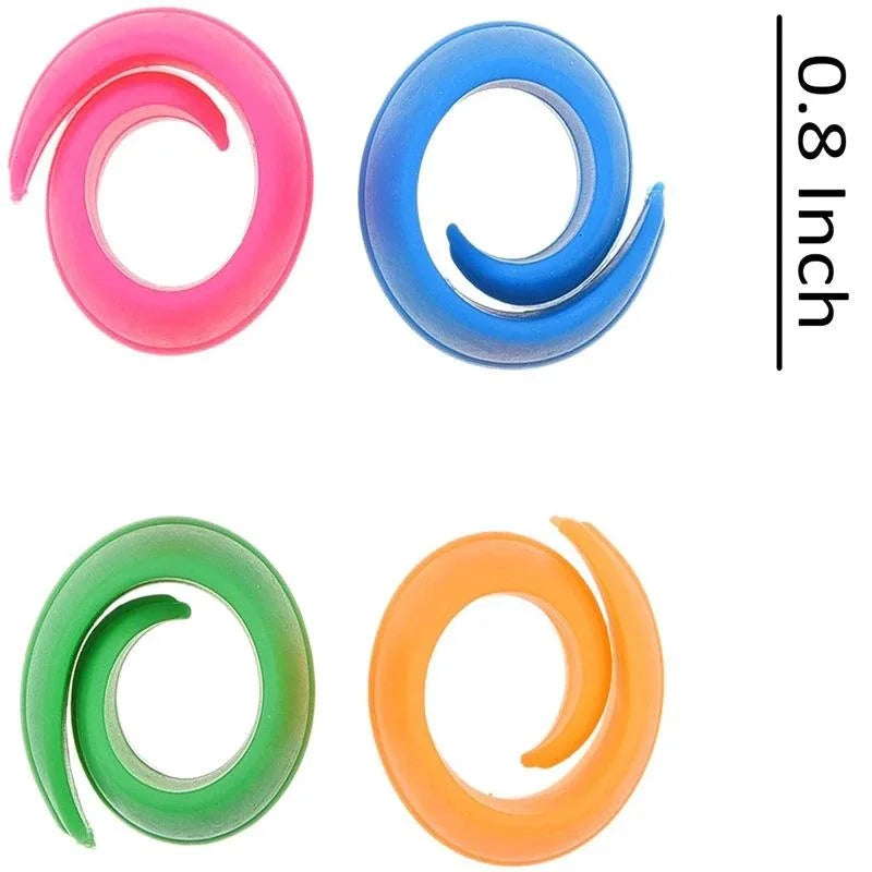 20-Pack Silicone Thread Spool Huggers & Bobbin Clamp Holders Sewing Accessories Axl