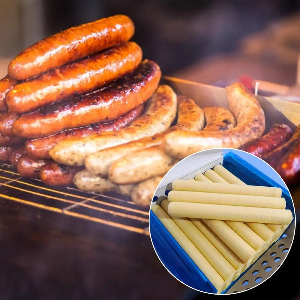 Edible Collagen Sausage Casings 26mm x 14m – Hog Casing Sausage Casings Axl
