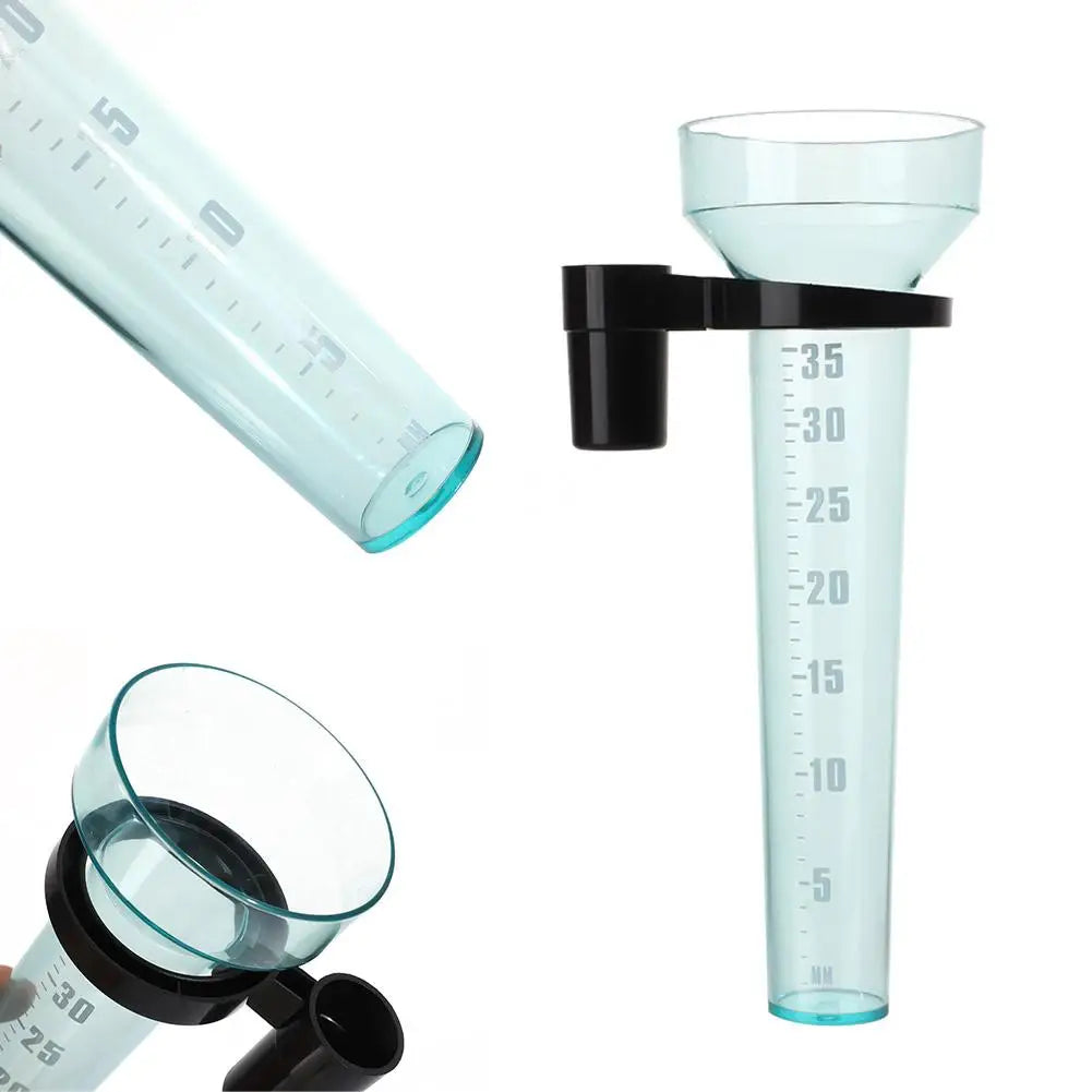 Plastic Rain Gauge 35mm – Garden & Lawn Rain Meter Garden Rain Gauge Axl