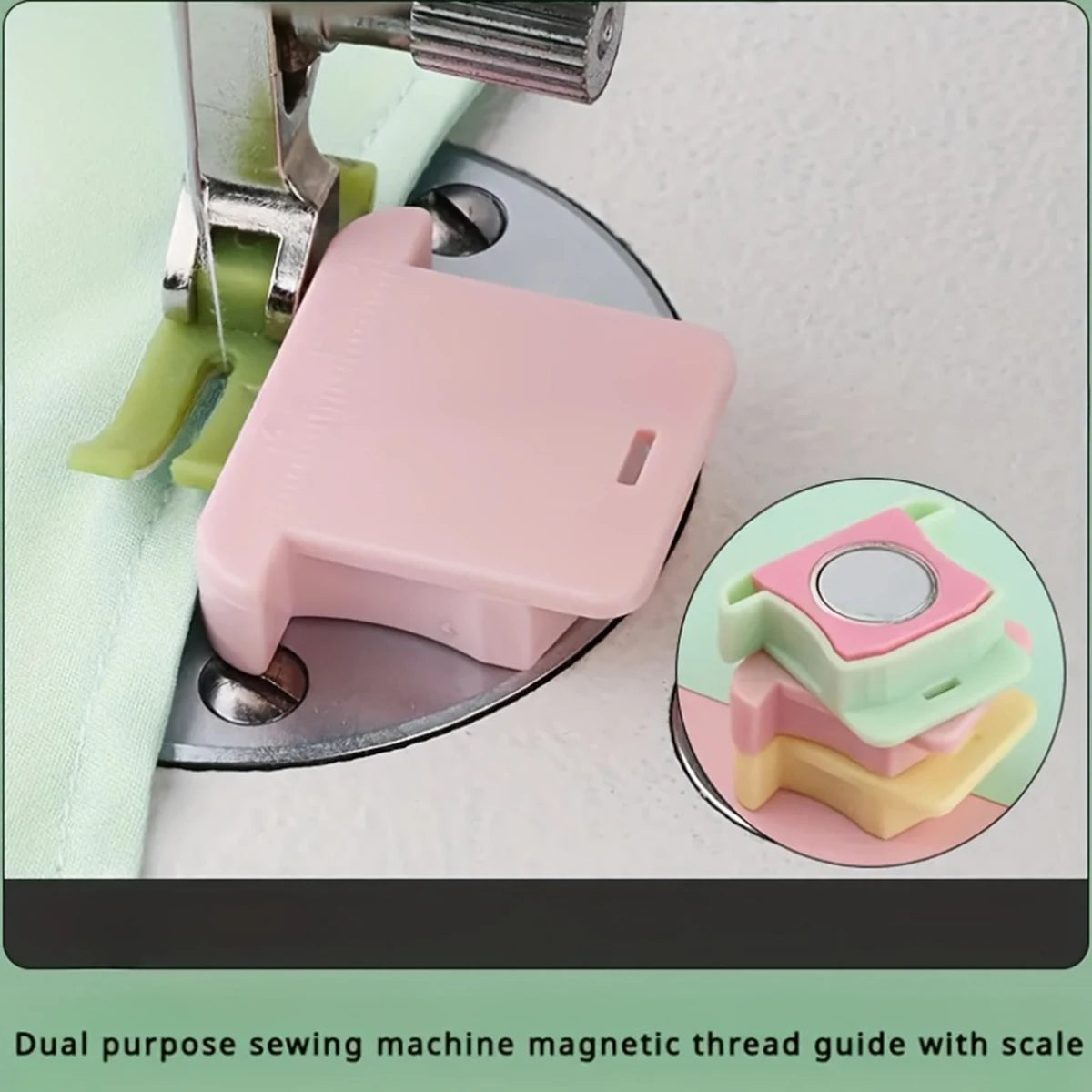 GP30 Magnetic Sewing Guide Ruler – Seam Alignment Tool Sewing Guide Ruler Axl