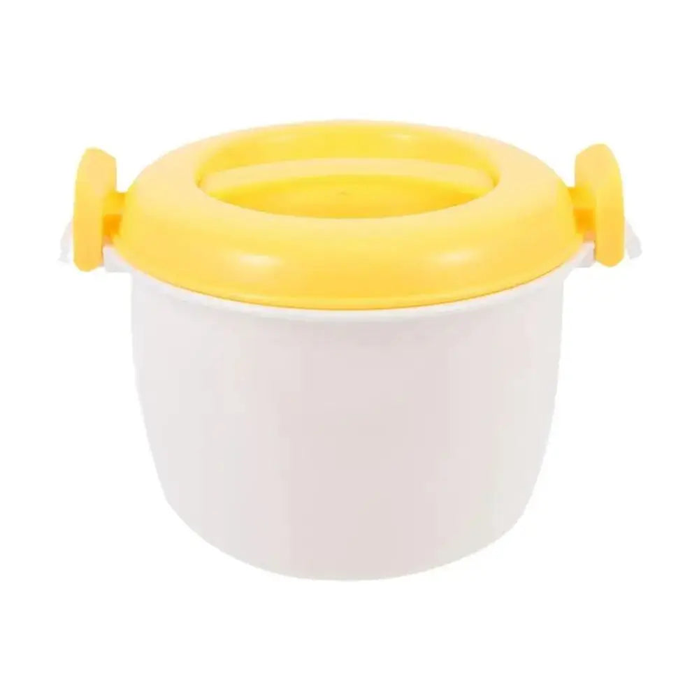 Microwave Rice Cooker & Steamer Pot – Veggie & Soup Cooker Microwave Rice Cooker Axl Yellow-L