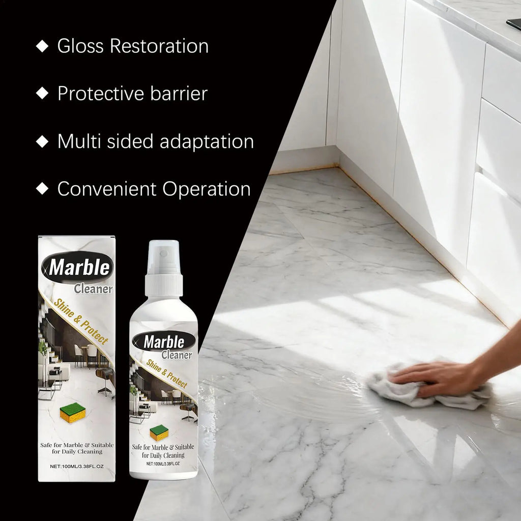 100ml Marble & Granite Stone Cleaner – Shine Restorer Spray Stone Surface Cleaner Axl
