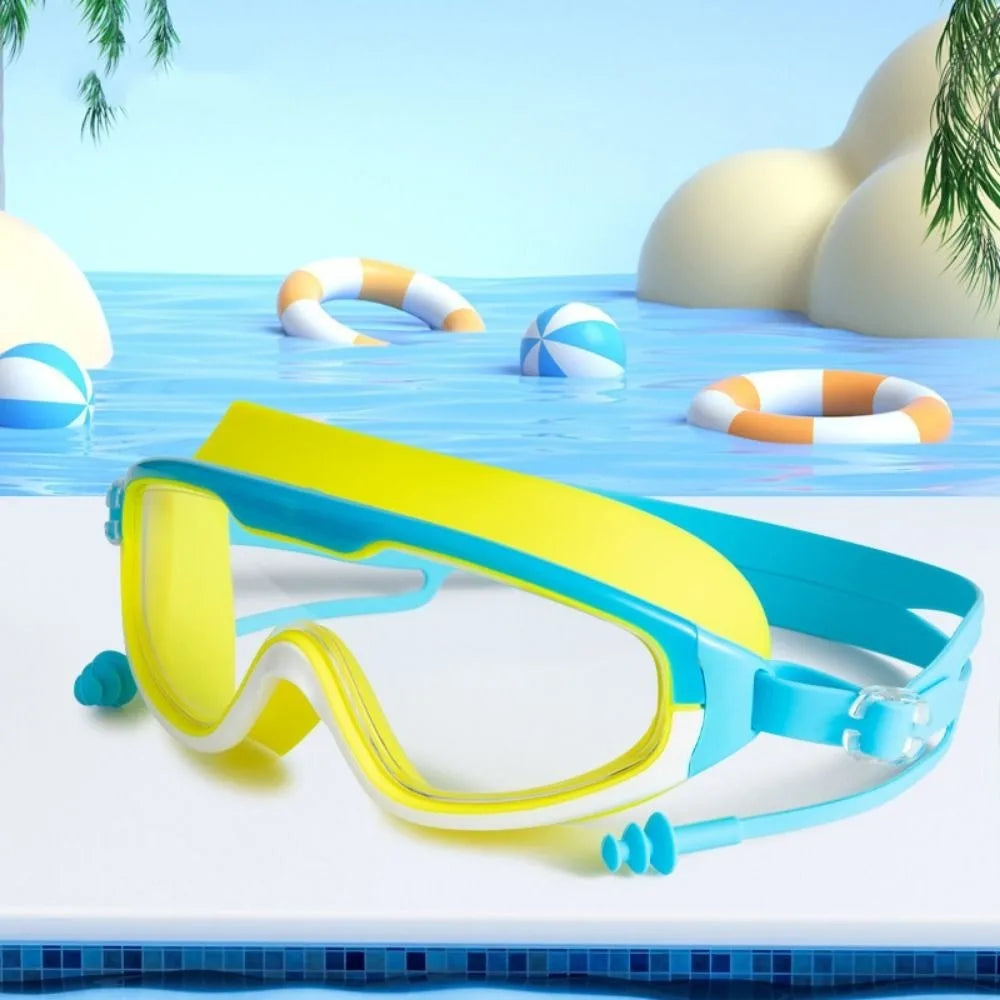 Wide Frame Anti-Fog Swimming Goggles – UV Protection Adults Swimming Goggles Axl