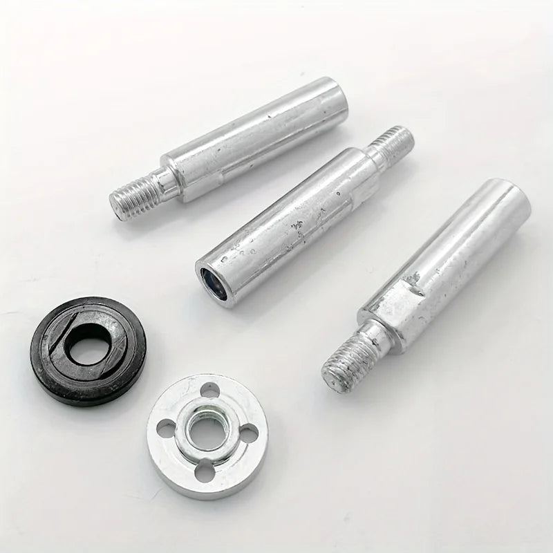 Angle Grinder Extension Rod with Two Threaded Adapters Grinder Extension Rod Axl 5pcs set No plug