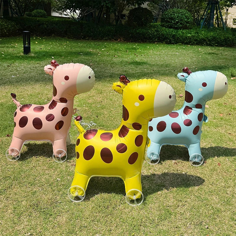 4D Elephant Walking Balloon with Wheels – Kids Birthday Party Party Balloon Axl