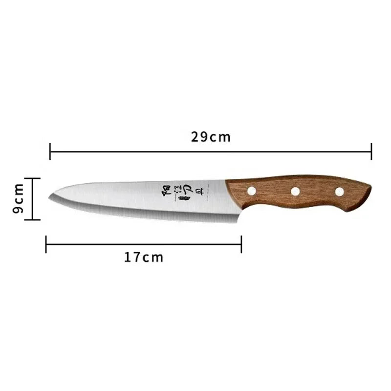 PLYS Chef's Stainless Steel Cleaver Knife – Sharp 18cm Blade Chef's Cleaver Knife Axl Style B