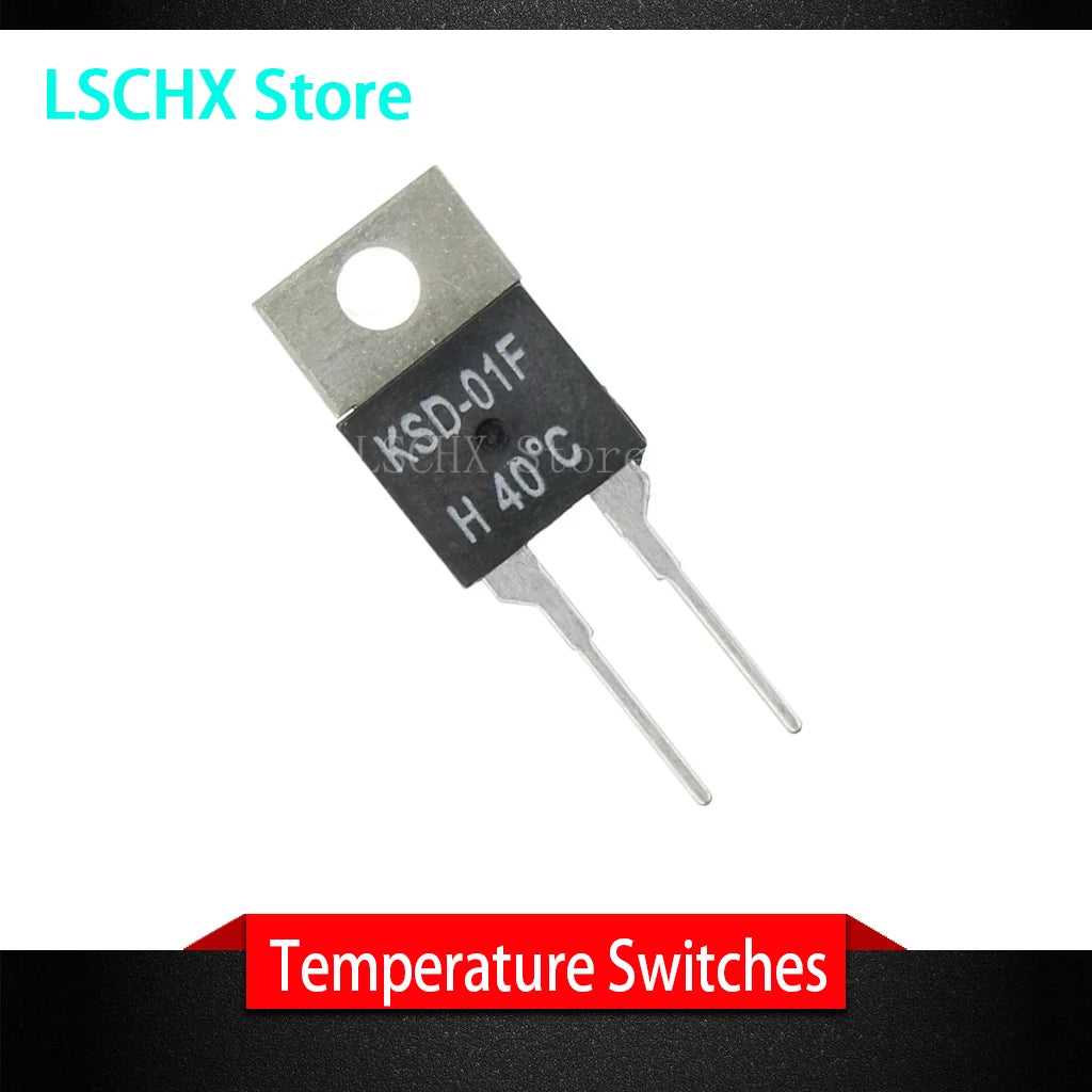 KSD-01F Temperature Switch Thermostat Thermal Protector TO-220 Thermal Protector Switch Axl 55C Normally open H