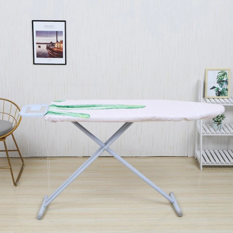 Printed Ironing Board Cover 140x50cm | Cotton Blend No-Slip Ironing Board Cover Axl