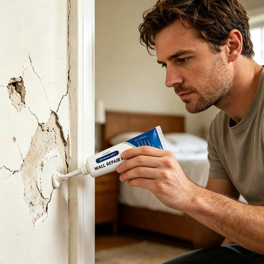 Drywall Repair Kit – Quick-Dry Wall Crack & Hole Filling Putty Wall Repair Kit Axl