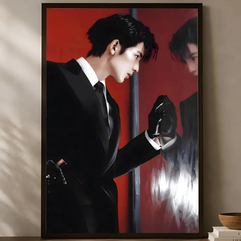 Zhang Linghe HD PVC Self-Stick Wall Art Poster | Home Decor Wall Art Poster Axl
