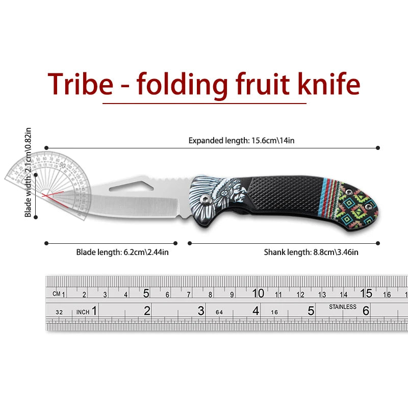 Folding Kitchen Knife – Stainless Steel Fruit & Vegetable Peeler Folding Kitchen Knife Axl