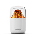 BALASHOV Mini USB Volcano Humidifier – Silent Desktop Mist Lamp Desktop Humidifier Axl WHITE