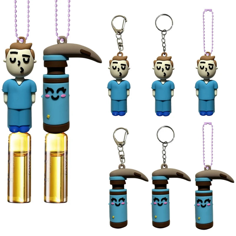Ampoule Bottle Opener Keychain – Rubber Vial Breaker Tool Bottle Opener Tool Axl