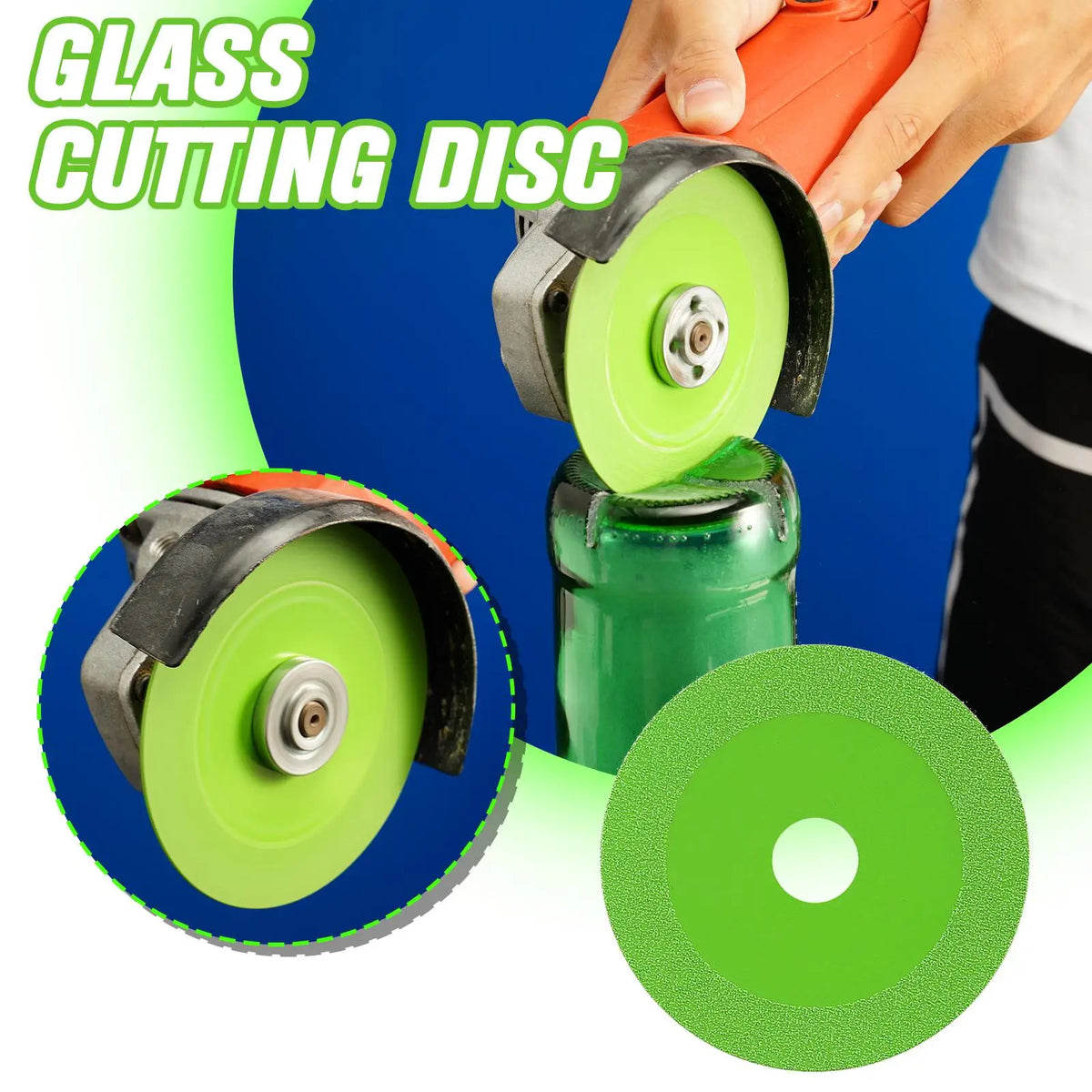 3-Pack 100mm Diamond Cutting Discs – Glass, Tile & Jade Blades Diamond Cutting Disc Axl