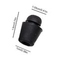 4-Pack Rubber Car Door Buffer Pads – Anti-Shock Slam Stoppers Car Door Damper Pads Axl As show