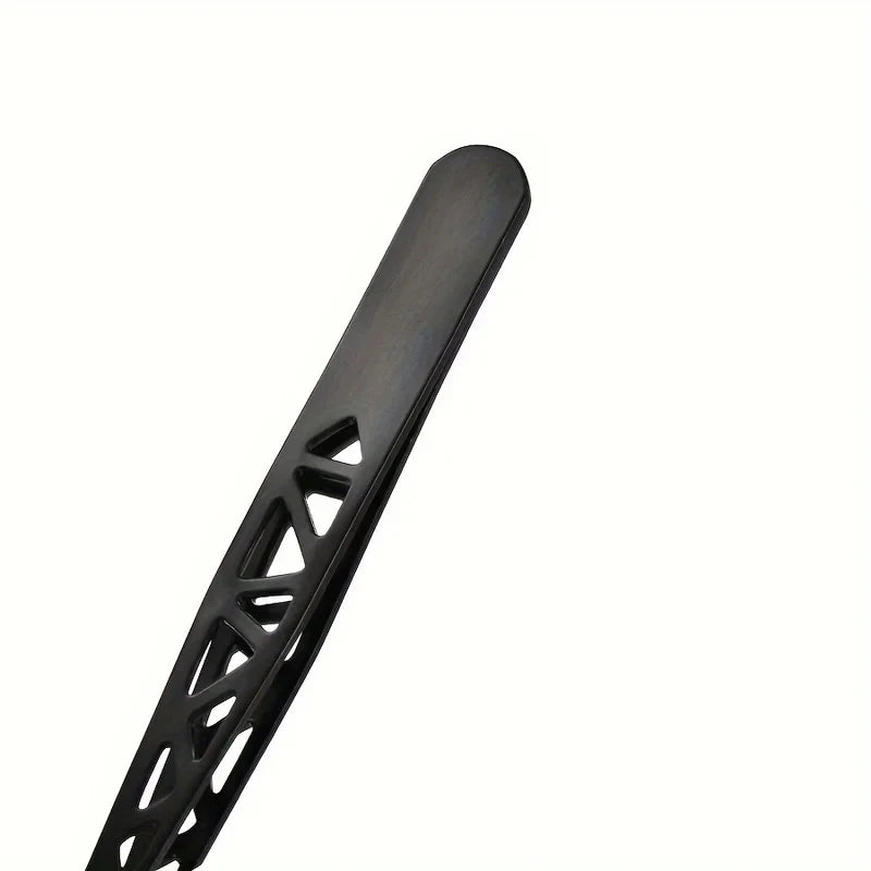 4-Piece Stainless Steel Precision Tweezer Set – Eyebrow & Facial Hair Precision Tweezer Set Axl