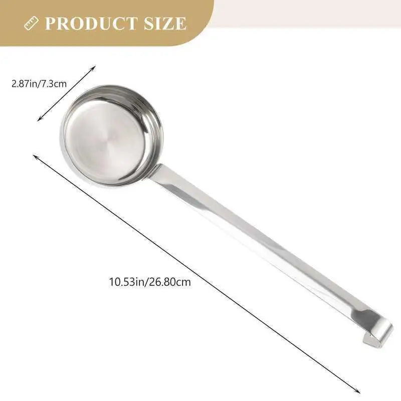 Stainless Steel Pizza Sauce Spoon – Long Handle Ladle Kitchen Sauce Spoon Axl 1PC