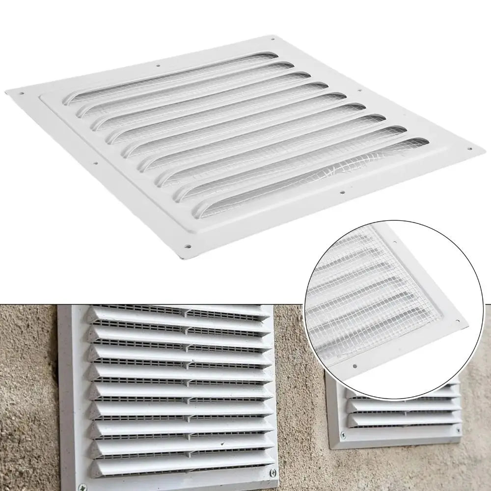 Aluminum Square Air Vent Grille Cover with Insect Screen Air Vent Grille Cover Axl