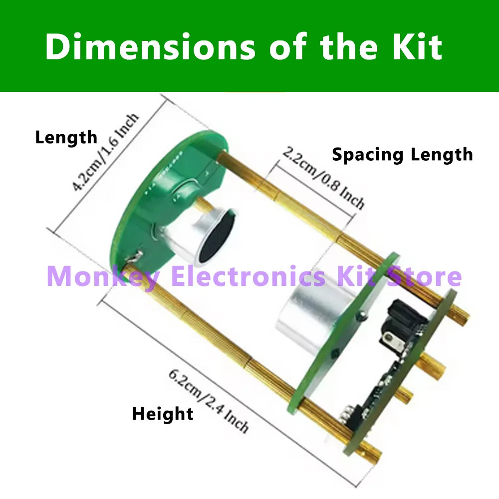 DIY Ultrasonic Levitation Kit – 12V Acoustic Suspension Project DIY Electronics Kit Axl