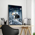 Destiny 2 Canvas Wall Art Poster – UV-Resistant Unframed Print Canvas Wall Art Axl Black1 21X30cmFrameless