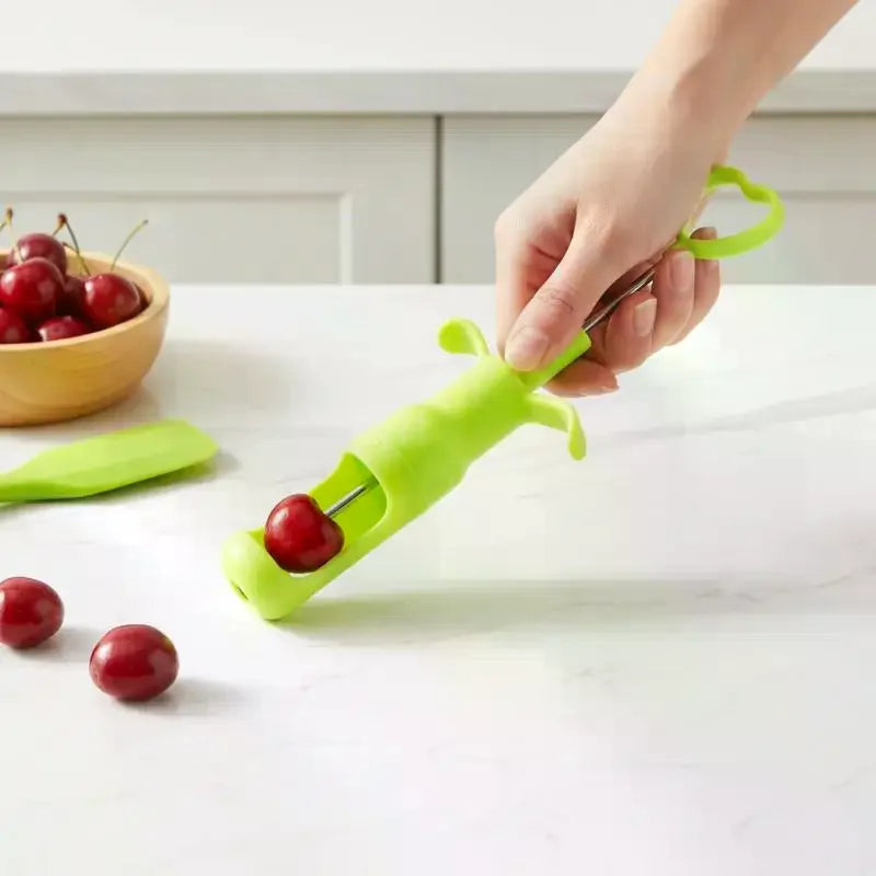 Cherry Olive Pitter & Jujube Corer – Fruit Seed Remover Tool Fruit Pitter Tool Axl