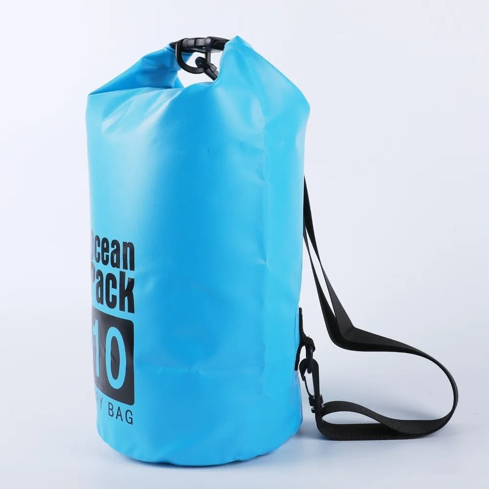 10L Waterproof Dry Bag – Foldable Beach Backpack for Water Sports Waterproof Dry Bag Axl