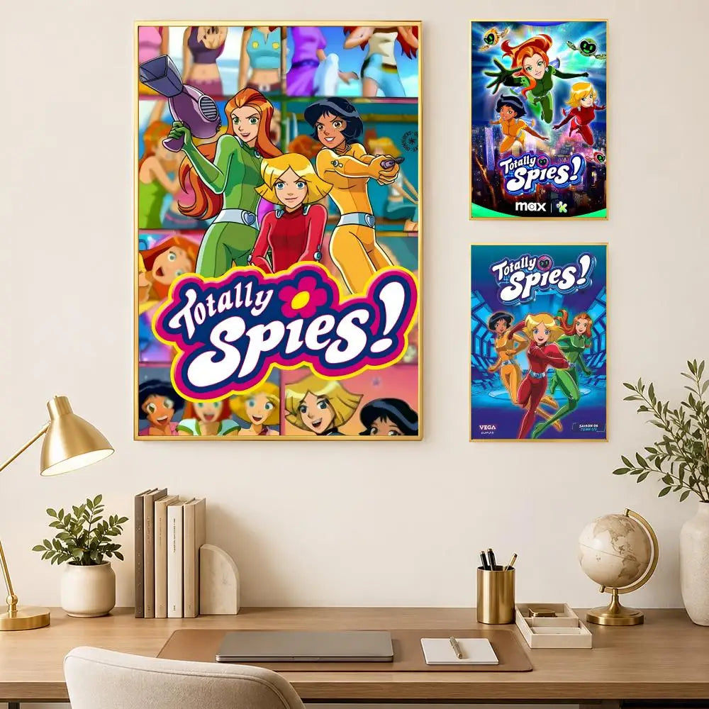 Totally Spies Self-Stick HD PVC Wall Poster – Waterproof Wall Art Poster Axl