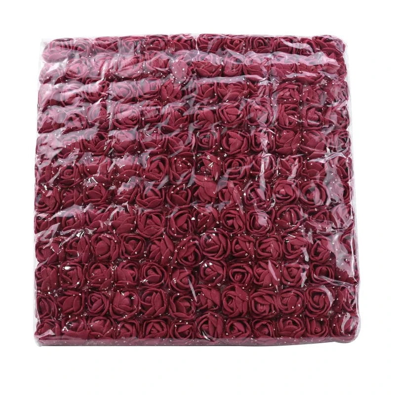 UV-Resistant Foam Rose Artificial Flowers 144 Pcs – DIY Décor Artificial Flower Heads Axl color 7 1 pc