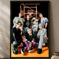 NCT127 Self-Stick HD PVC Wall Art Poster | Waterproof Decor Wall Art Poster Axl White06 60X90cmNoframe